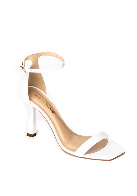 White buckle sandal MISS UNIQUE | 2086CVENETO-BRANCO